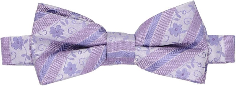 tiemart Pre-Tied Adjustable Men's Band Collar Bow Tie - Image 2